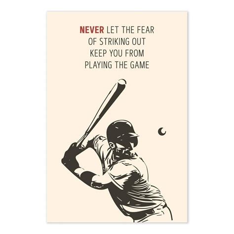 Amazon Babe Ruth Baseball Quote Poster Handmade Products