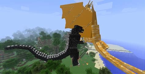 Minecraft Godzilla Build