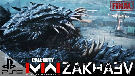 Defeat Zakhaev Solo Zombies Act Story Mission Call Of Duty Modern