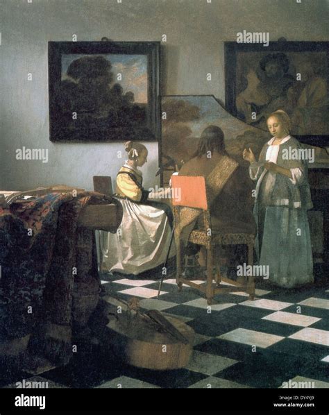 Vermeer Painting About Painter Hi Res Stock Photography And Images Alamy