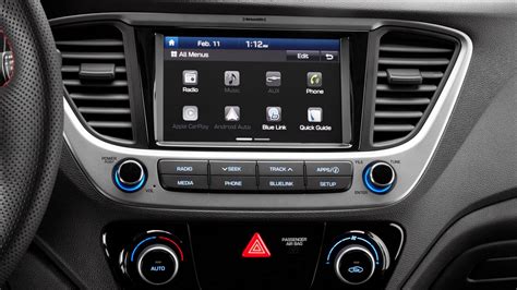 2018 Hyundai Accent Hyundai Verna Infotainment System