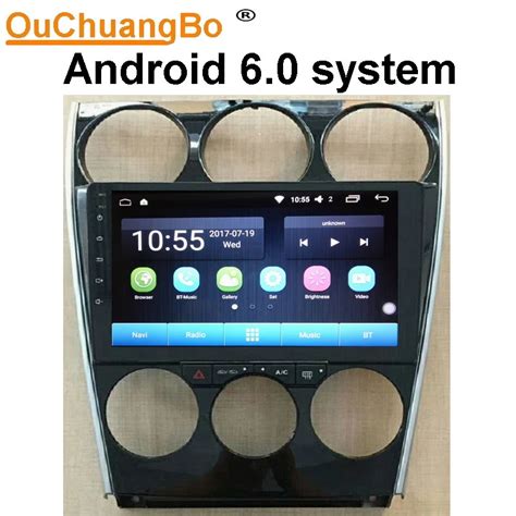 Ouchuangbo Android 6 0 Car Radio Stereo For Mazda 6 2004 2015 Support