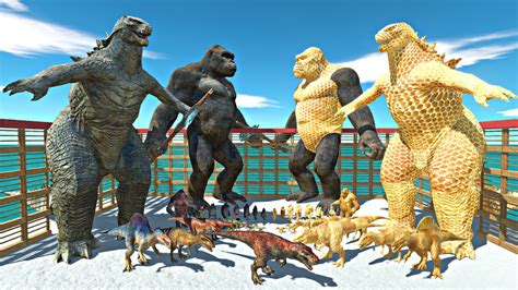 Honey War In Cage Mutant Primates King Kong Godzilla Carnivore