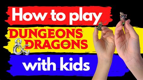 How To Play Dungeons And Dragons With Kids Youtube