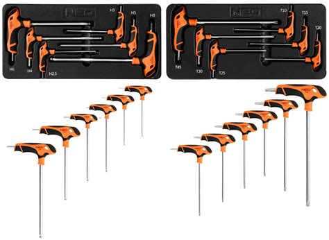 NEO Klucze imbusowe HEX kulką TORX wkłady szafki 84 264 za 249 99 zł