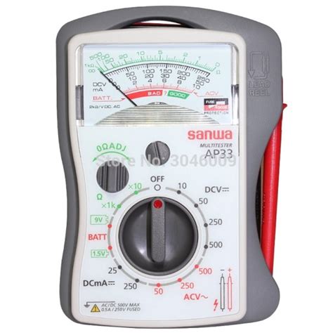 Sanwa Ap 33 Analog Multimeter Parman Management And Engineering Limited