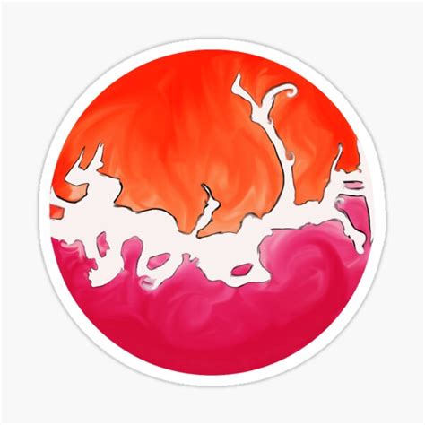 Lesbian Planet Sticker For Sale By Mangothesheep Redbubble