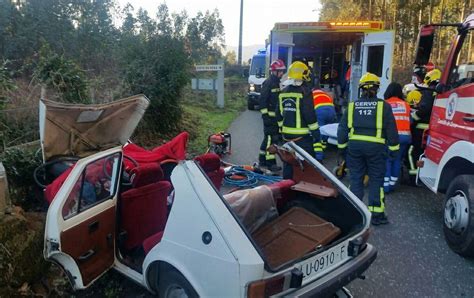 Excarcelan a un conductor que quedó atrapado en Budián