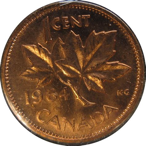 1964 Canadian Cent