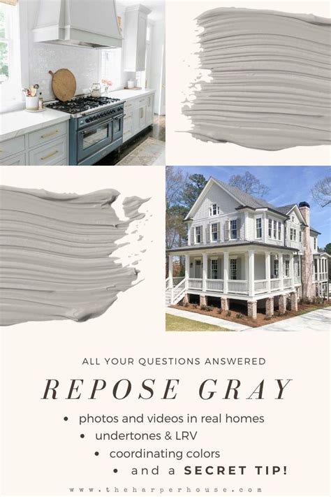 Sherwin Williams Repose Gray Photos Videos And Secret Tip