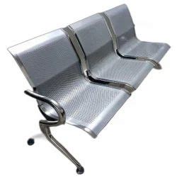 Ss Waiting Chair Ss Three Seater Waiting Chair Manufacturer From