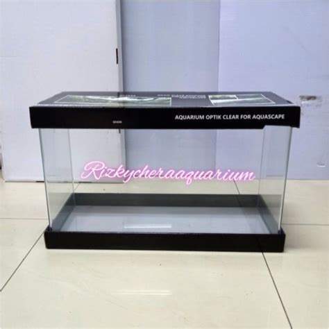 Jual Aquarium Optik Clear Bending X X Cm Shopee Indonesia