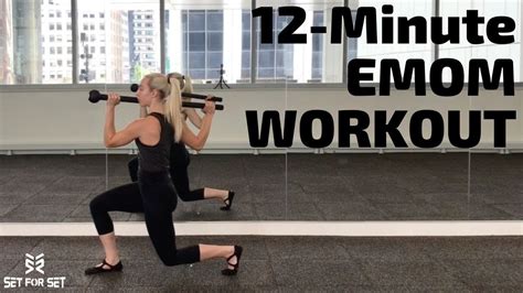 Minute Steel Mace Emom Workout Youtube