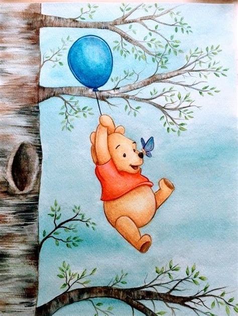 Pin By Debra Campbell On Acrylic Paintings Whinnie The Pooh Drawings