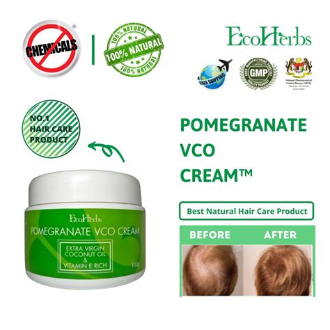 Ecoherbs Ayurveda Herbs Extra Virgin Coconut Oil Herbal Hair Cream For Hair Loss Prevent