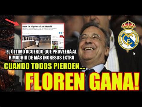 Florentino Perez Cierra Otro Gran Acuerdo Para El Real Madrid Que