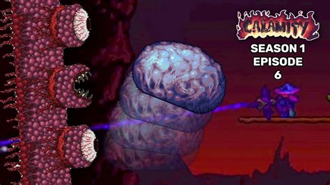 Slime God Wall Of Flesh And HARD MODE Terraria Calamity Mod Lets