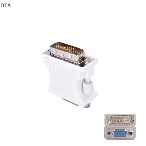 Dta Pin Vga Female To Pin Dvi D Male Adapter Video Converter