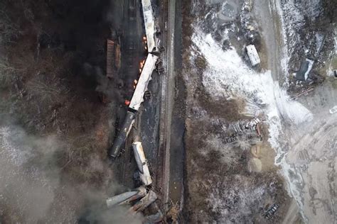 Ohio train derailment killed more than 40,000 aquatic animals | New ...