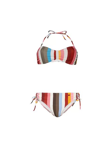 Protest Damen Bandeau Bikini Rosalie Braun