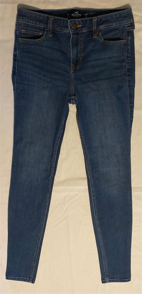 Women S Hollister Lot Of 2 Super Skinny Denim Blue Jeans Size 5S 5R