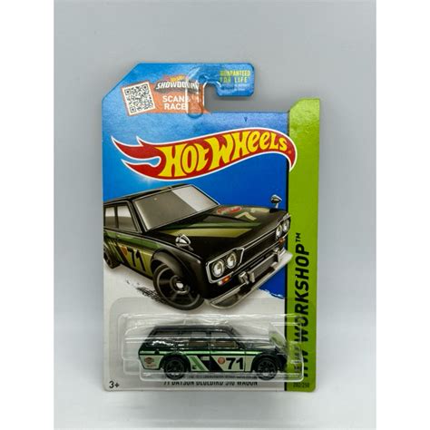 Hotwheels 71 Datsun Bluebird 510 Wagon Shopee Malaysia