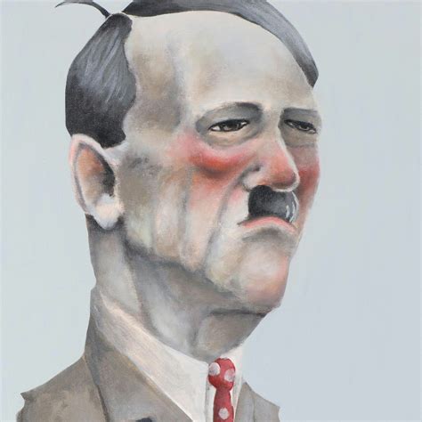 Aaron Wooten Acrylic Painting Silly Hitler Ebth