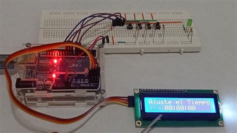 TEMPORIZADOR CON ARDUINO LCD EEPROM YouTube