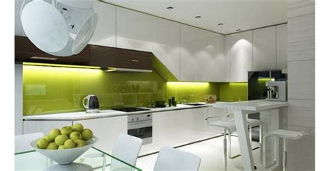 Скинали на кухню из стекла - 49 фото