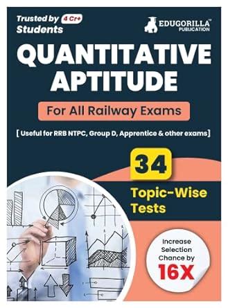 Quantitative Aptitude For Railway Book English Edition