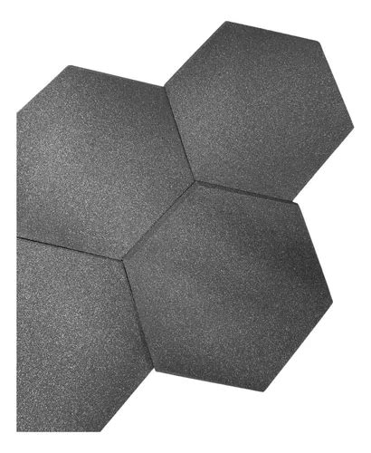 Kit 140 Pçs Espuma Acústica Hexagonal 30cm X 3 5 Cm Parcelamento sem