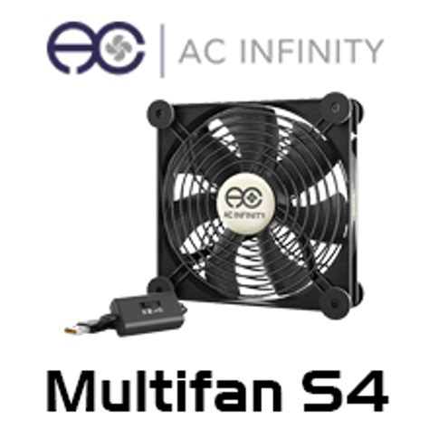 Ac Infinity Multifan S4 140mm Quiet Usb Cooling Fan Av Australia Online