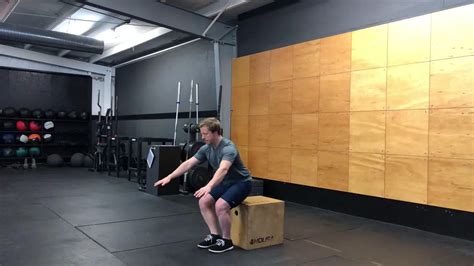 Single Leg Jump From Seated Position Youtube