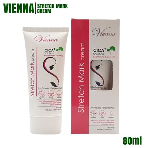 Jual Vienna Stretch Mark Cream Cica Solution 80ml BPOM Satuan