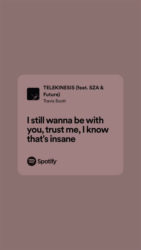 Telekinesis - Travis Scott Lyrics