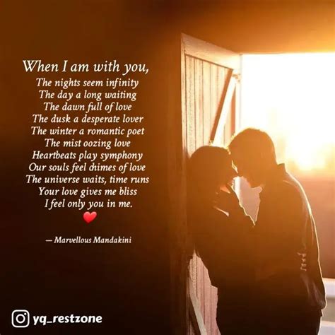 The Nights Seem Infinity Quotes And Writings By Mandakini Yourquote