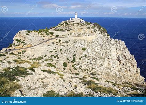 Formentor Lighthouse Mallorca Stock Image Image Of Coastline