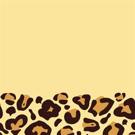 Fondo de ilustración de vector de diseño de patrón de leopardo textura