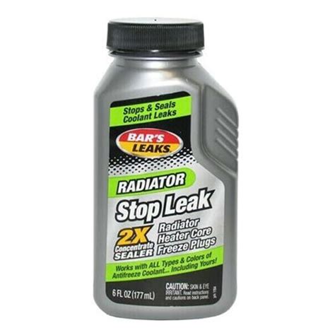 RADIATOR STOP LEAK 177ML BARS LEAKS 2X CONCENTRATE SEALER Collier