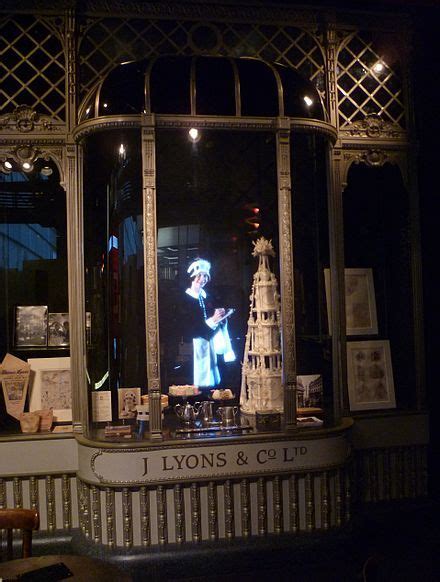 A Lyons Corner House Tea Shop Recreated In The Museum Of London