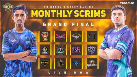 NM X BG MONTHLY SCRIM SEASON 04 GRAND FINALE LIVE NOW HOST BY