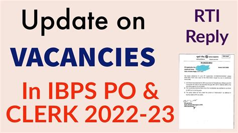 Update On IBPS PO CLERK Vacancy 2022 23 RTI Reply From UCO Bank