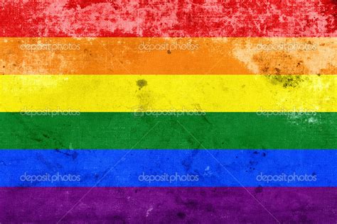 Grunge Rainbow Flag Stock Photo Promesastudio