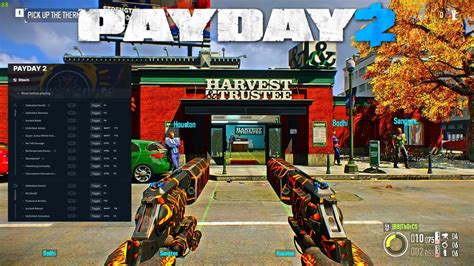 Payday2 Mod Menu Updated Cheat 2022 Easy To Use No Virus