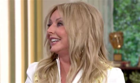 Carol Vorderman Squirms Over Group Sex Remark In Racy This Morning Chat Tv And Radio Showbiz