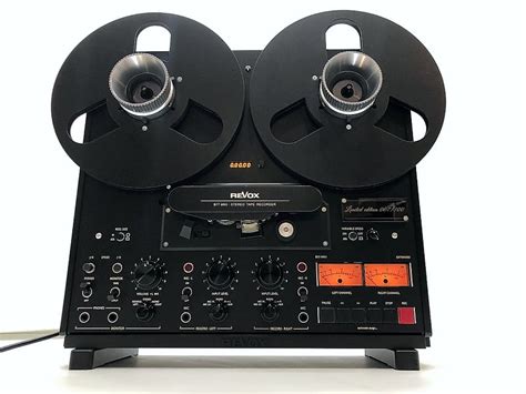 Revox B Mkii Black Limited Edition Black Reverb