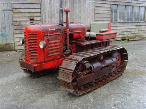 David Brown Trackmaster Crawler Antique Tractors Vintage Tractors Old