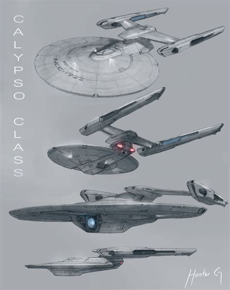 Calypso Class Concept By Hunter 56 On Deviantart Star Trek Games Star Trek Rpg Star Trek Ships