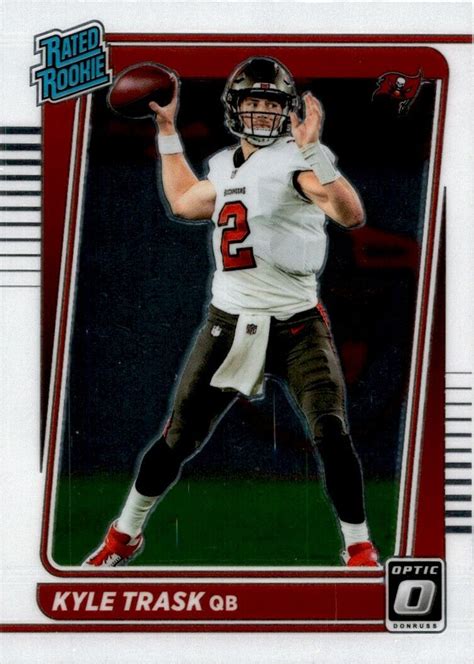 2021 Donruss Optic Kyle Trask Rookie Tampa Bay Buccaneers 209 Ebay