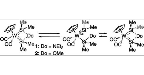 Synthesis Structure And Fluxional Behavior Of Donor Stabilized Bis